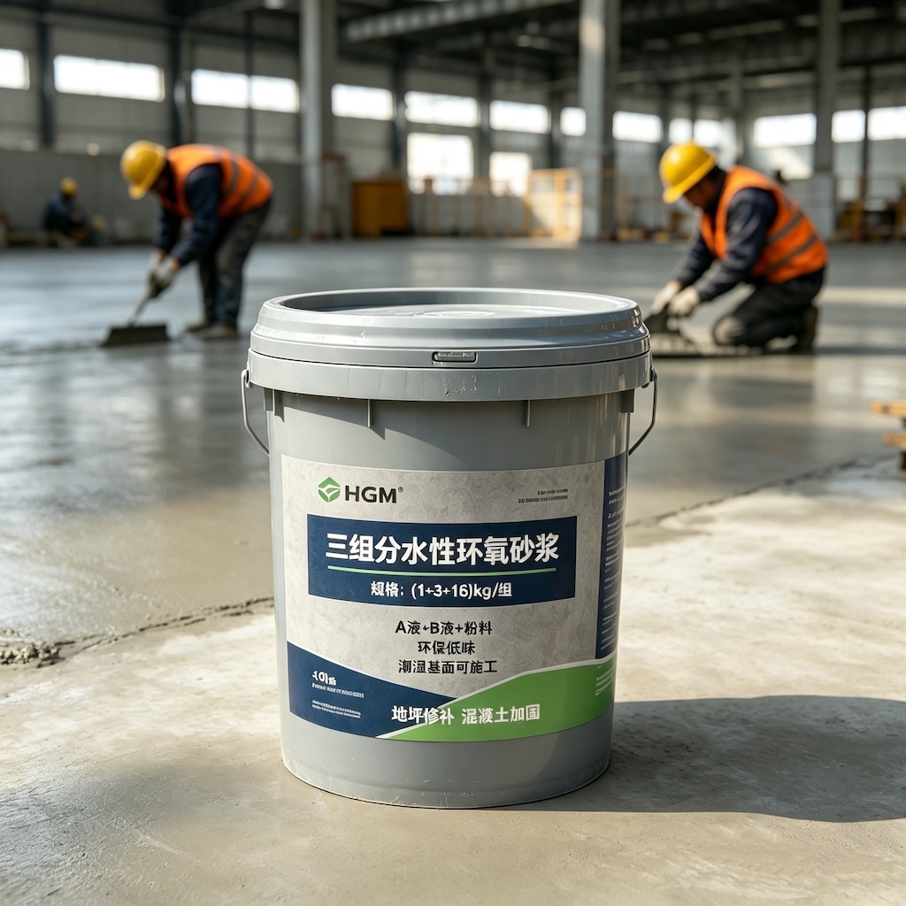 馆陶三组份水性环氧砂浆